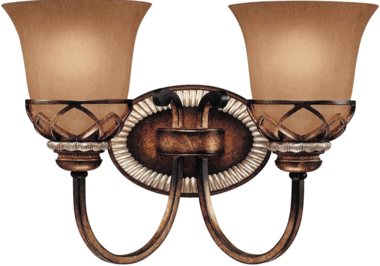 10 1/4 Inch Avorio Mezzo Glass Aston Court Bronze Bath Light